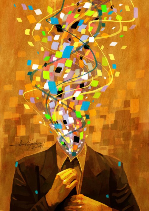 man-in-suit-no-head-headless-shapes-confetti-nowhere-photoshop-painting-digital-art-design